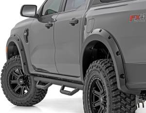Rough Country - Pocket Fender Flares VA Desert Sand Ford Ranger 2WD/4WD (2024-2026) Rough Country - Image 1