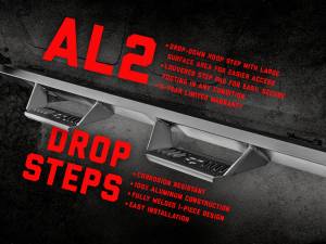 Rough Country - RAM Drop Steps AL2 For 19-Pres RAM 1500 Crew Cab Rough Country - Image 3