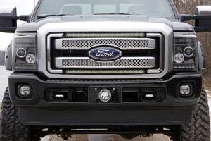 Rough Country - LED Light Kit Grill Mount 30 Inch Black Single Row Pair Ford F-250/F-350 Super Duty (11-16) Rough Country - Image 2