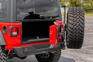 Rough Country - Rear Bumper Trail Tire Carrier Jeep Wrangler JL (18-26)/Wrangler Unlimited (18-26) Rough Country - Image 6