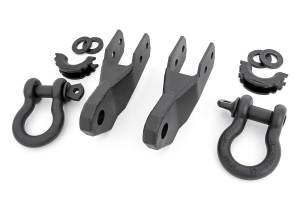 Tow Hook to Shackle Bracket D-Ring Combo Chevy Colorado 2WD/4WD (15-22) Rough Country