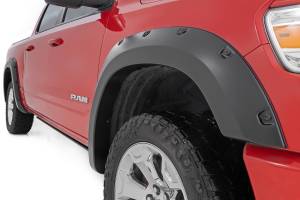 Rough Country - Pocket Fender Flares PSC Billet Silver Ram 1500 2WD/4WD (2019-2024) Rough Country - Image 4