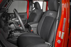 Rough Country - Seat Covers Front and RR No Cup Holder Jeep Gladiator JT 4WD (2020-2025) Rough Country - Image 2