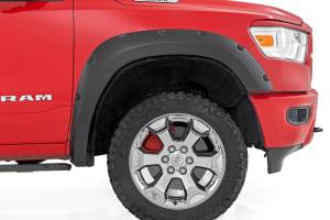 Rough Country - Pocket Fender Flares PSC Billet Silver Ram 1500 2WD/4WD (2019-2024) Rough Country - Image 6