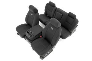 Rough Country - Seat Covers FR 40/40/20 & RR Full Bench Silverado/Sierra 1500/2500HD (07-13) Rough Country - Image 1