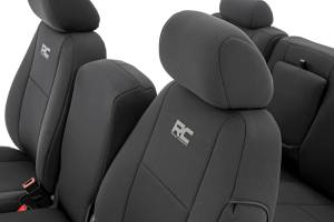 Rough Country - Seat Covers FR 40/40/20 & RR Full Bench Silverado/Sierra 1500/2500HD (07-13) Rough Country - Image 2