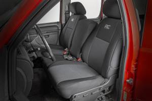Rough Country - Seat Covers FR 40/40/20 & RR Full Bench Silverado/Sierra 1500/2500HD (07-13) Rough Country - Image 3