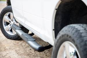 Rough Country - Oval Nerf Step Crew Cab Black Ram 1500/2500/3500 2WD/4WD (2010-2025 & Classic) Rough Country - Image 5