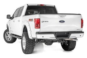 Rough Country - Oval Nerf Step Crew Cab Black Ford F-150/Lightning/F-250/F-350/Raptor (15-26) Rough Country - Image 4