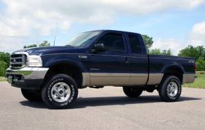 Rough Country - 2.5 Inch Leveling Kit Leaf Spring V2 Ford F-250/F-350 Super Duty (99-04) Rough Country - Image 2