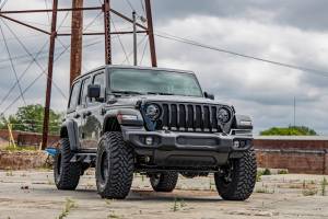 Rough Country - 3.5 Inch Lift Kit C/A Drop 4-Door EcoDiesel Jeep Wrangler Unlimited (20-23) Rough Country - Image 2