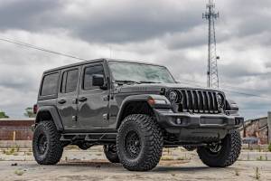Rough Country - 3.5 Inch Lift Kit C/A Drop 4-Door EcoDiesel Jeep Wrangler Unlimited (20-23) Rough Country - Image 4