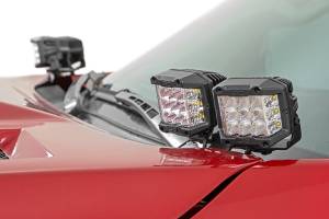 Rough Country - LED Light Kit Ditch Mount 3 Inch OSRAM Wide Toyota Tundra 2WD/4WD (14-21) Rough Country - Image 2
