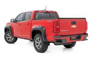 Rough Country - Pocket Fender Flares GBA Gloss Black Chevy Colorado 2WD/4WD (2015-2022) Rough Country - Image 2