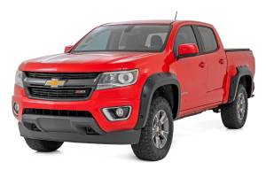 Rough Country - Pocket Fender Flares GBA Gloss Black Chevy Colorado 2WD/4WD (2015-2022) Rough Country - Image 3