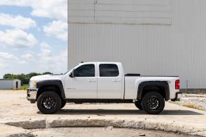 Rough Country - Pocket Fender Flares GAZ Summit White Chevy Silverado 1500/2500HD/3500HD (07-14) Rough Country - Image 3