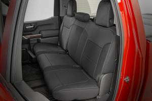 Rough Country - Seat Covers FR 40/40/20 & RR Arm Rest Chevy/GMC Sierra 1500 (19-26)/Silverado 1500 (19-26) Rough Country - Image 3
