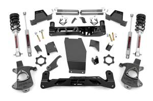 6 Inch Lift Kit Alum/Stamp Steel N3 Struts Silverado/Sierra 1500 (14-18 & Classic) Rough Country