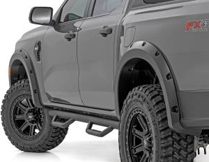 Rough Country - Pocket Fender Flares E7 Velocity Blue Ford Ranger 2WD/4WD (2024-2026) Rough Country - Image 1