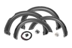 Rough Country - Pocket Fender Flares Crew Cab W/O Emblem Gloss Black Nissan Titan (17-24) Rough Country - Image 2