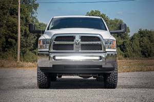 Rough Country - LED Light Kit Bumper Mount 40 Inch Black Dual Row Ram 2500/3500 4WD (11-18) Rough Country - Image 4