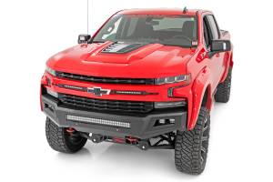 Rough Country - LED Light Kit Ditch Mount 2 Inch Black Pair White DRL Chevy Silverado 1500 (19-26) Rough Country - Image 4
