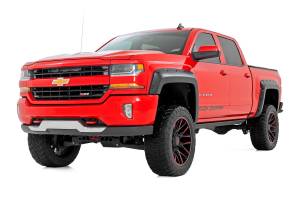 Rough Country - Pocket Fender Flares 6 Foot 7 Inch & 8 Foot Bed GJI Shadow Gray Chevy Silverado 1500 (14-18)/2500HD Rough Country - Image 3