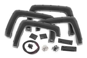 Rough Country - Pocket Fender Flares 6 Foot 7 Inch & 8 Foot Bed G1K Deep Ocean Blue Chevy Silverado 1500 (14-18)/2500HD Rough Country - Image 2