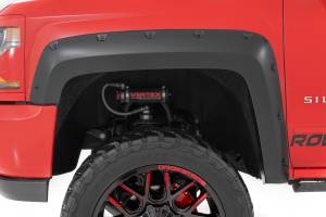 Rough Country - Pocket Fender Flares 6 Foot 7 Inch & 8 Foot Bed G1C Overcast Chevy Silverado 1500 (14-18)/2500HD Rough Country - Image 5