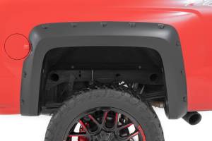 Rough Country - Pocket Fender Flares 6 Foot 7 Inch & 8 Foot Bed G1C Overcast Chevy Silverado 1500 (14-18)/2500HD Rough Country - Image 6