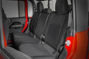 Rough Country - Seat Covers Front and RR w/ Cup Holder Jeep Gladiator JT 4WD (2020-2025) Rough Country - Image 3