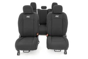 Rough Country - Seat Covers Front and RR w/ Cup Holder Jeep Gladiator JT 4WD (2020-2025) Rough Country - Image 4