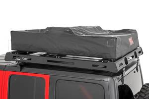 Rough Country - Roof Top Tent Rack Mount 12 Volt Accessory w/Ladder Extension & LED Light Kit Rough Country - Image 2