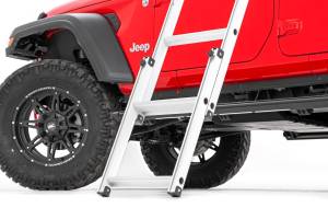 Rough Country - Roof Top Tent Rack Mount 12 Volt Accessory w/Ladder Extension & LED Light Kit Rough Country - Image 5