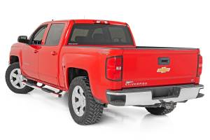 Rough Country - Oval Nerf Steps Stainless Crew Cab DEF Tank Silverado/Sierra 1500/2500HD/3500HD (07-19 & Classic) Rough Country - Image 2