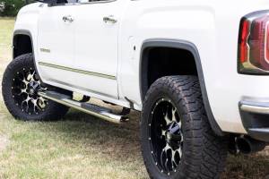 Rough Country - Oval Nerf Steps Stainless Crew Cab DEF Tank Silverado/Sierra 1500/2500HD/3500HD (07-19 & Classic) Rough Country - Image 5