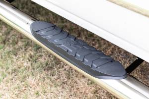 Rough Country - Oval Nerf Steps Stainless Crew Cab DEF Tank Silverado/Sierra 1500/2500HD/3500HD (07-19 & Classic) Rough Country - Image 6