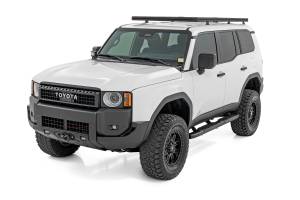 Rough Country - Oval Nerf Steps Black Toyota Land Cruiser 4WD (2024-2026) Rough Country - Image 2