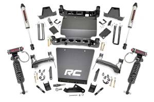 7 Inch Lift Kit Bracket Vertex/V2 Shks Silverado/Sierra 1500 (14-16) Rough Country