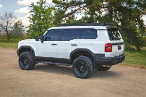 Rough Country - Oval Nerf Steps Black Toyota Land Cruiser 4WD (2024-2026) Rough Country - Image 6