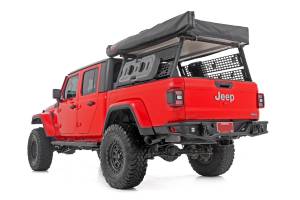 Rough Country - Oval Nerf Steps Black Jeep Gladiator JT 4WD (2020-2025) Rough Country - Image 3