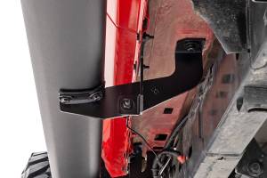 Rough Country - Oval Nerf Steps Black Jeep Gladiator JT 4WD (2020-2025) Rough Country - Image 5