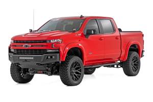 Rough Country - OV2 Running Boards Side Step Bars Crew Cab Silverado/Sierra 1500/2500HD (19-26) Rough Country - Image 2