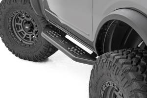 Rough Country - OV2 Running Boards Side Step Bars 2-Door Ford Bronco (2 Door) (21-25) Rough Country - Image 1