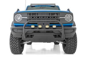 Rough Country - Nudge Bar 3.5 Inch Round Led (x4) Ford Bronco 4WD (2021-2025) Rough Country - Image 3