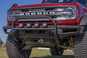 Rough Country - Nudge Bar 3 Inch Wide Angle Led (x4) Oe Modular Steel Ford Bronco (21-25) Rough Country - Image 6