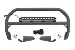 Nudge Bar 20 Inch Black Single Row LED OE Modular Steel - Ford Bronco (21-25) Rough Country