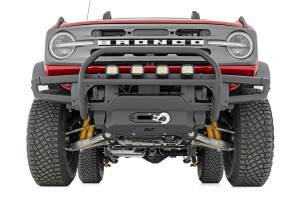 Rough Country - Nudge Bar 20 Inch Black DRL Single Row LED OE Modular Steel Ford Bronco (21-25) Rough Country - Image 5