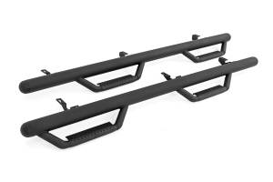 Rough Country - Nerf Steps Wheel to Wheel 4 Door Jeep Wrangler Unlimited 2WD/4WD (07-18) Rough Country - Image 4