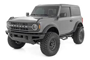 Rough Country - Nerf Steps Wheel to Wheel 2 Door Ford Bronco (2 Door) 4WD (2021-2025) Rough Country - Image 2